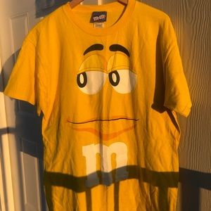 Vintage Yellow M &M Tee Shirt!